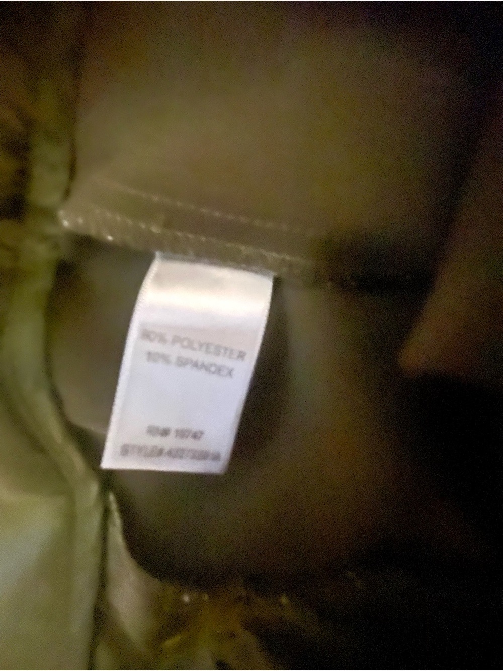 Nine Eight New York Size 16 Dark Olive Brown Straight Leg Career Pants Fall Chic - Picture 8 of 11